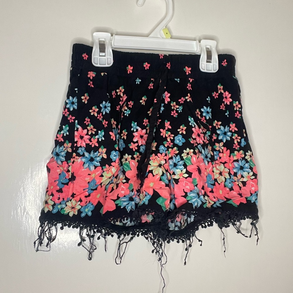 Floral Print Shorts